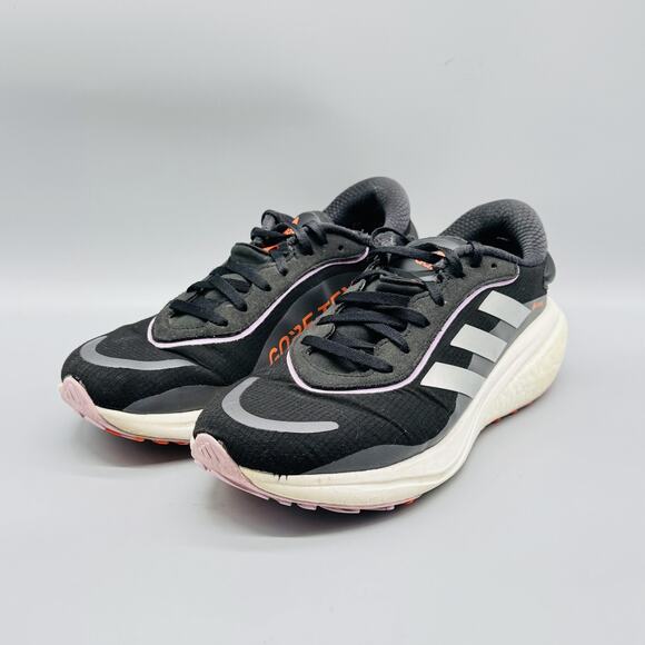 Adidas Shoes Womens 8 Black Supernova GORE TEX Waterproof Boost Running Sneakers - Picture 4 of 14